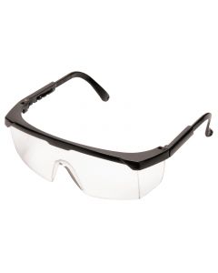 Safety Spectacles/Safety Glasses Adjustable Pack of 10  [91883]