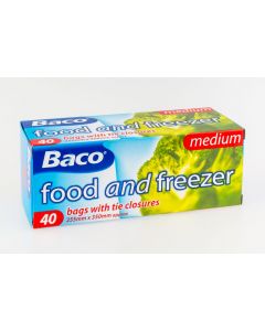 Food/Freezer Bags, 250 on a Roll 22.5 x 35cm [77001]