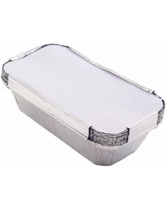 Foil Containers/Foil Trays Pack of 125 18.5 x 10 x 6cm  [77047]