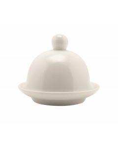 Covered Butter Dish Pack of 6 9 x 7.5cm (Dia. x H) [777785]