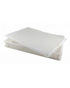 Dough Box 60 x 40 x 7.5cm 14Lt Cap White [777912]