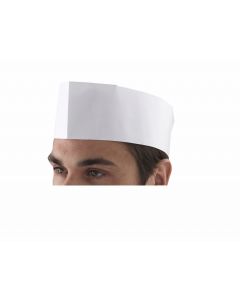 Chef's Disposable Paper forage Hat (100 Pieces) [777932]