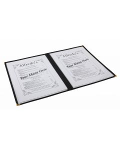 American Style Clear Menu Holder - 2 Page [778349]