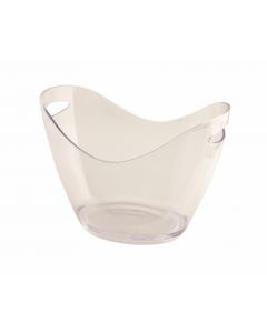 Clear Plastic Champagne Bucket Large [778517]