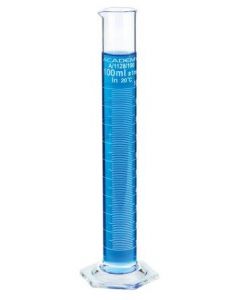 Academy Measuring Cylinder Hex. Base 100ml [3003]
