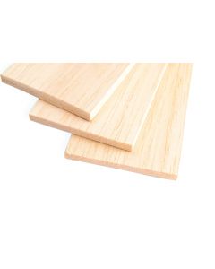 Balsa Wood Pack of 9 Thin Sheets 75mm [44729]