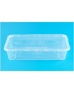 Freezer, Microwave Tubs Pack of 50, 165 x 115 x 35mm [7362]