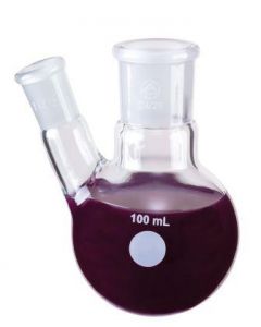 A PLUS Jointed Flask Round Bottom 2 Neck 100ml [3336]