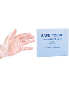 Disposable Gloves Polythene Small Box of 100 x 2 [91639]
